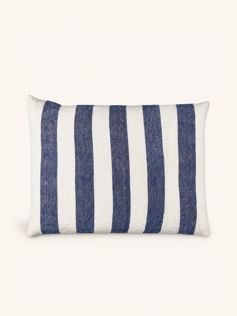 CIRQUE MAGIQUE - cojín - lino - L 70 x W 50 cm - azul