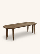 PACO - mesa de centro - madera de mango - L 140 x W 40 x H 40 cm - marrón