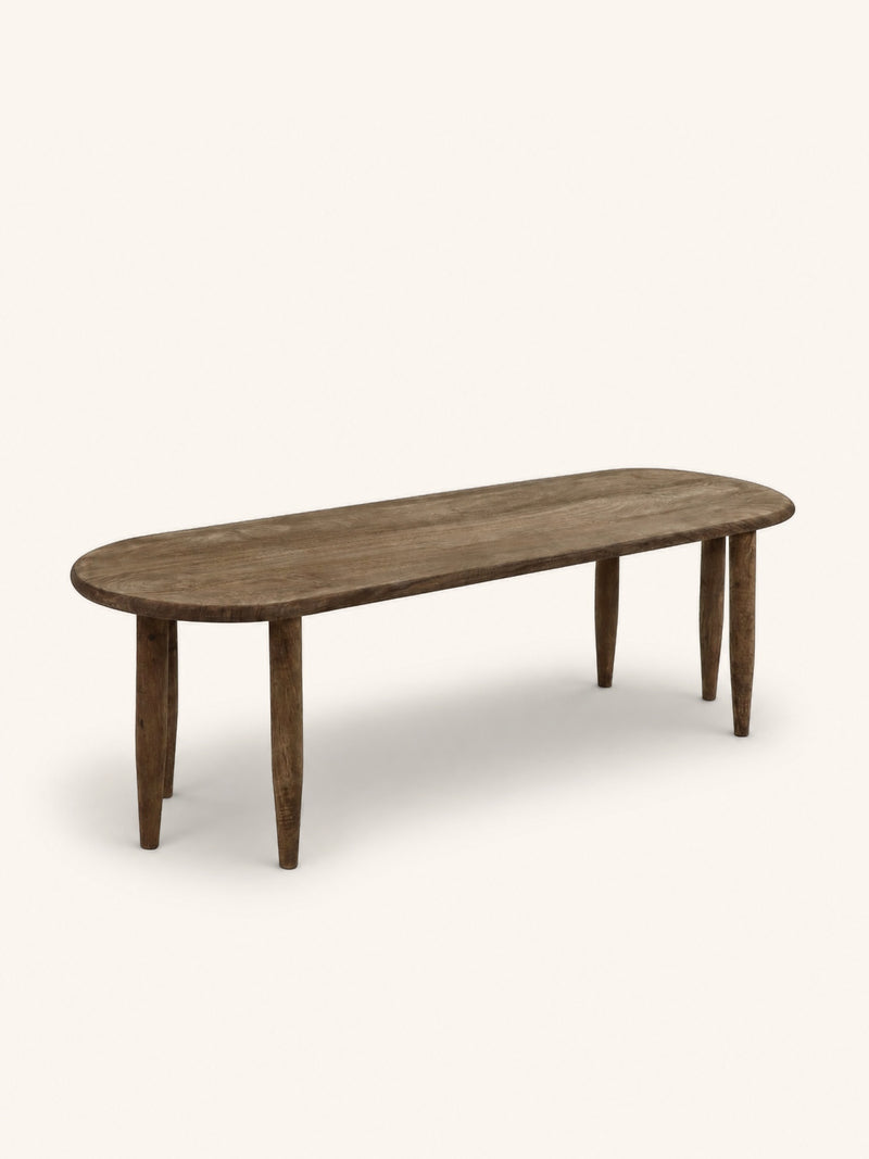 PACO - salontafel - mango hout - L 140 x W 40 x H 40 cm - bruin
