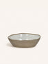 PRIMEVAL - saladekom - porselein - L 29,2 x W 25,4 x H 7,8 cm - licht grijs