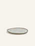 PRIMEVAL - ontbijtbord - porselein - L 20,4 x W 20 x H 1,5 cm - licht grijs