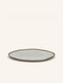 PRIMEVAL - dinerbord - porselein - L 27 x W 24,3 x H 1,5 cm - licht grijs
