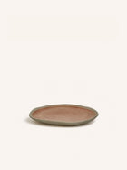 PRIMEVAL - dessertbord - porselein - L 16,5 x W 15 x H 1,4 cm - terracotta