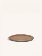 PRIMEVAL - ontbijtbord - porselein - L 20,4 x W 20 x H 1,5 cm - terracotta