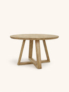 PLATO - tafel - gezeept - eik - DIA 150 x H 76 m - naturel