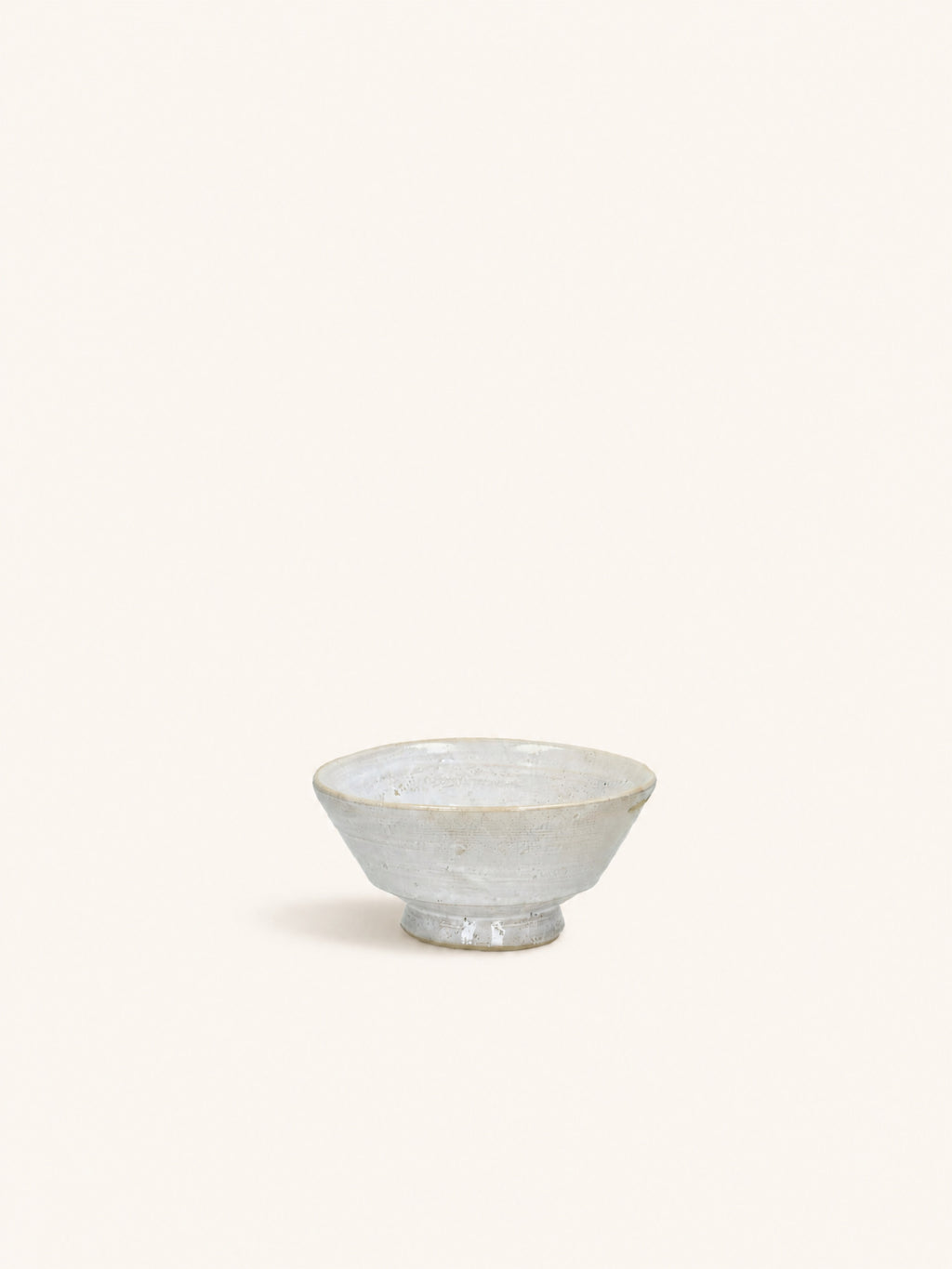 AZAHARA - Schüssel - Ton - DIA 14 x H 5,5 cm - weiß