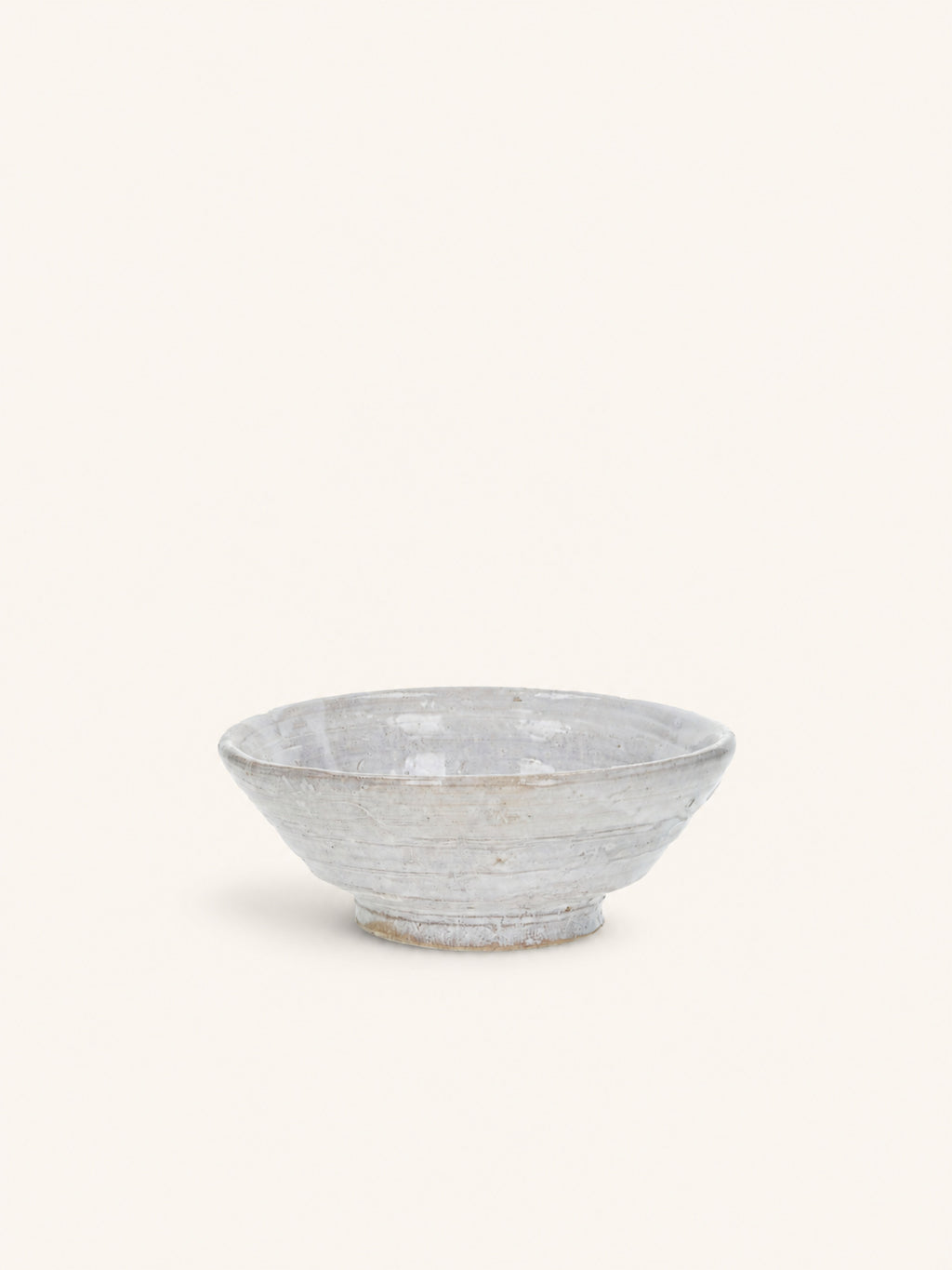 AZAHARA - bowl - clay - DIA 18 x H 7 cm - white