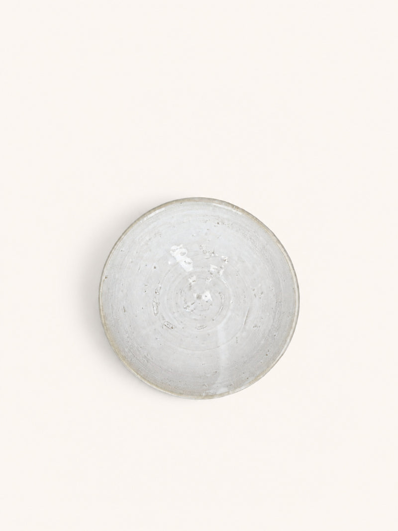 AZAHARA - bowl - clay - DIA 18 x H 7 cm - white