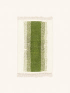 OLIVO - tapijt - wol - L 240 x W 150 cm - olijfgroen