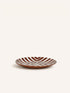 AMUSE - dessertbord - porselein - DIA 22 H 2 cm - roest