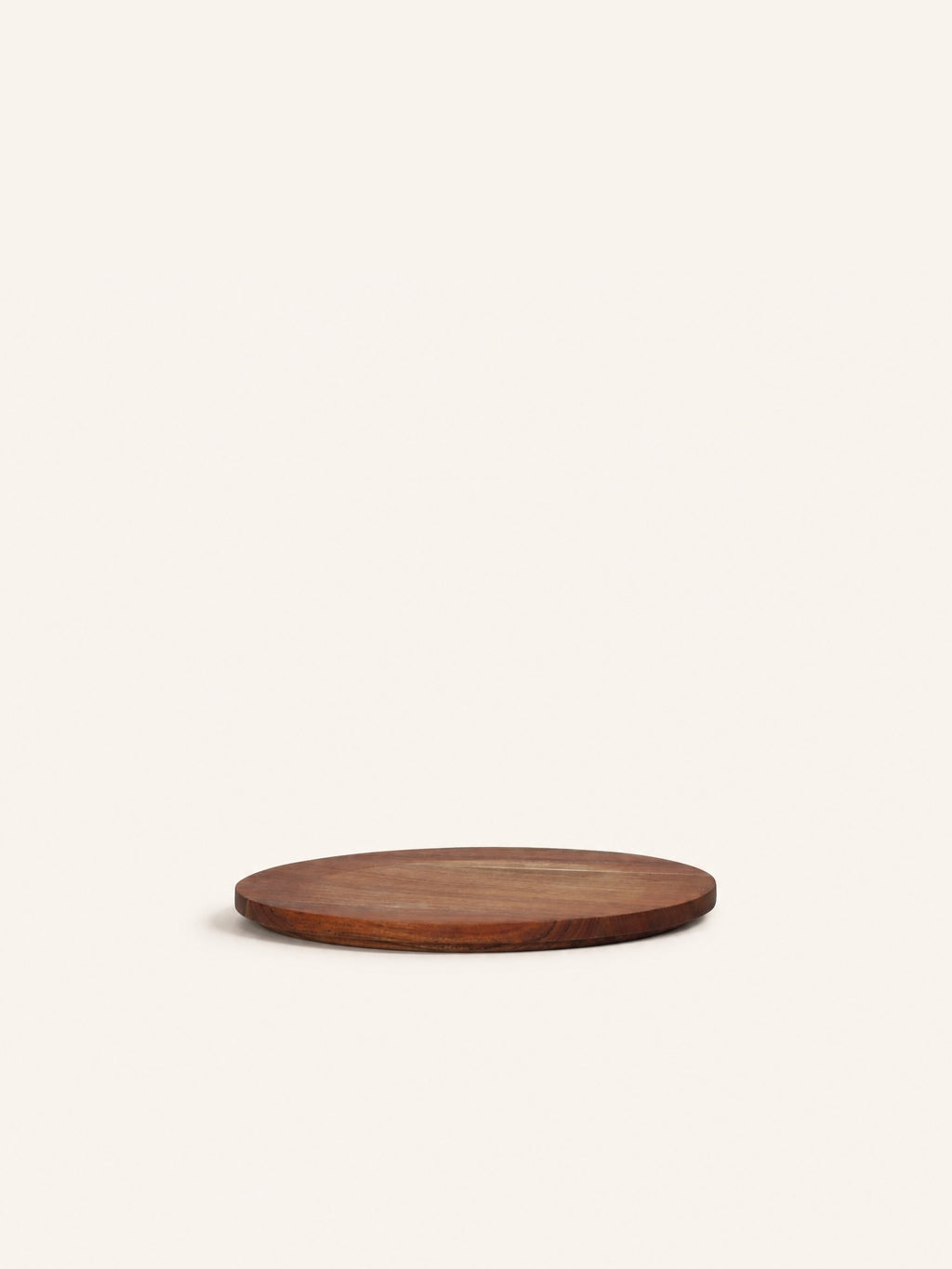 HOMMAGE - tapa - madera de acacia - DIA 14 x W 1,5 cm - nogal