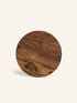 HOMMAGE - tapa - madera de acacia - DIA 17 x W 1,5 cm - nogal