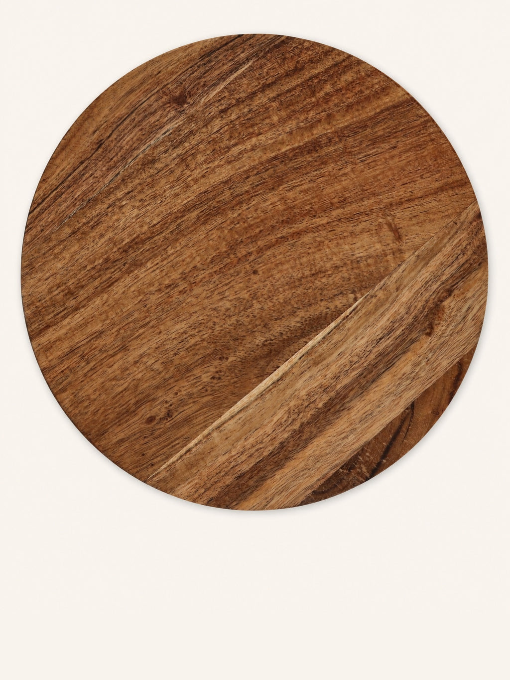 HOMMAGE - tapa - madera de acacia - DIA 27 x W 1,5 cm - nogal