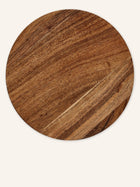 HOMMAGE - tapa - madera de acacia - DIA 27 x W 1,5 cm - nogal