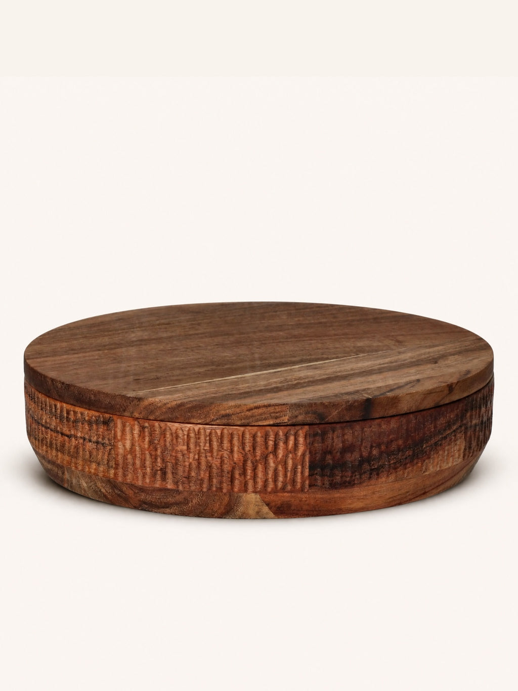 HOMMAGE - tapa - madera de acacia - DIA 27 x W 1,5 cm - nogal