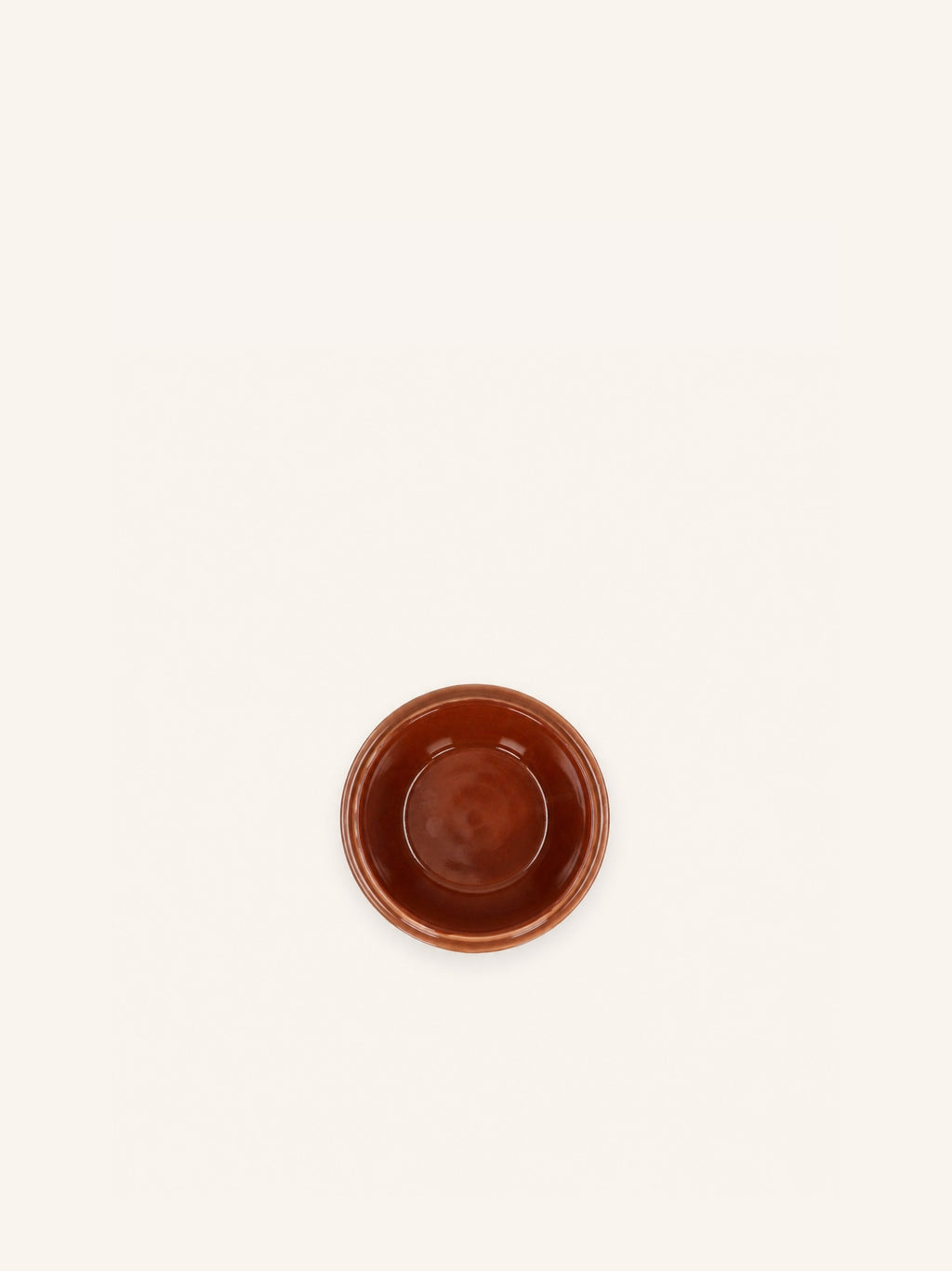 AMUSE - breakfast bowl - porcelain - DIA 12 x H 5 cm - brown