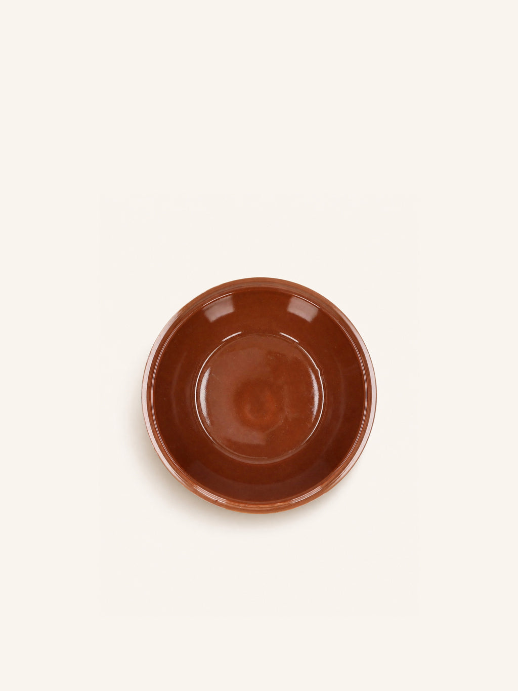AMUSE - cuenco para sopa - porcelana - DIA 18 x H 5,5 cm - marrón