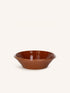 AMUSE - Pastaschüssel - Porzellan - DIA 21 x H 6 cm - Braun
