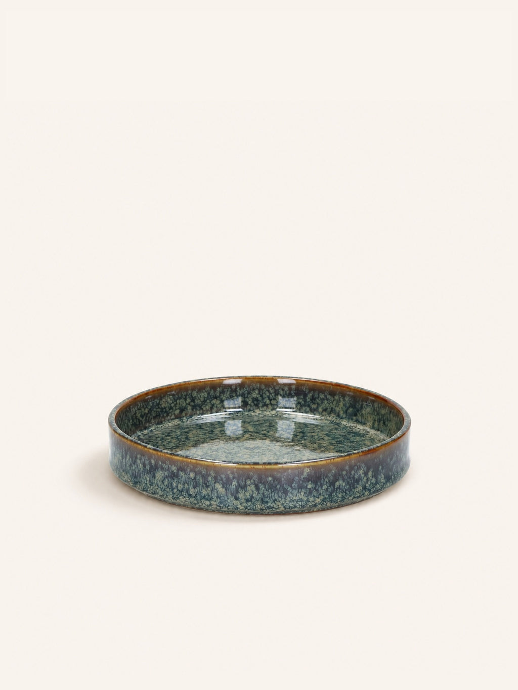 RASA - cuenco - porcelana - DIA 16 x H 3 cm - bronce