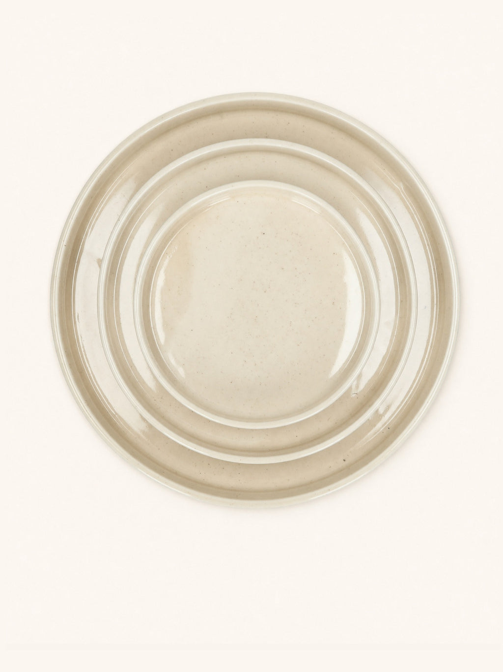RASA - Schüssel - Porzellan - DIA 27 x H 4 cm - Off-White