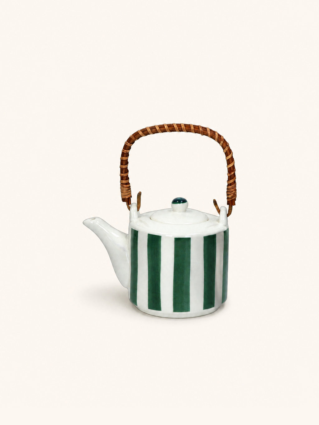 MYKONOS - tetera - porcelana - DIA 10 x H 11,5 cm - verde