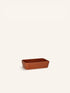 AMUSE - Auflaufform - Porzellan - L 22 x W 14 x H 6 cm - Braun