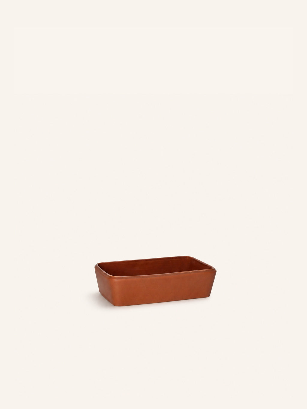 AMUSE - Auflaufform - Porzellan - L 22 x W 14 x H 6 cm - Braun
