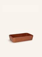 AMUSE - Auflaufform - Porzellan - L 32 x W 20 x H 6,5 cm - braun