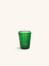 HIELO - water glass - glass - DIA 8 x H 10 cm - dark green