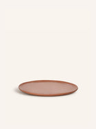 MARIAGE - dessertbord - porselein - DIA 21,4 x H 1 cm - terracotta