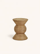TAMBOU - bijzettafel - rotan - DIA 40 x H 50,5 cm - naturel