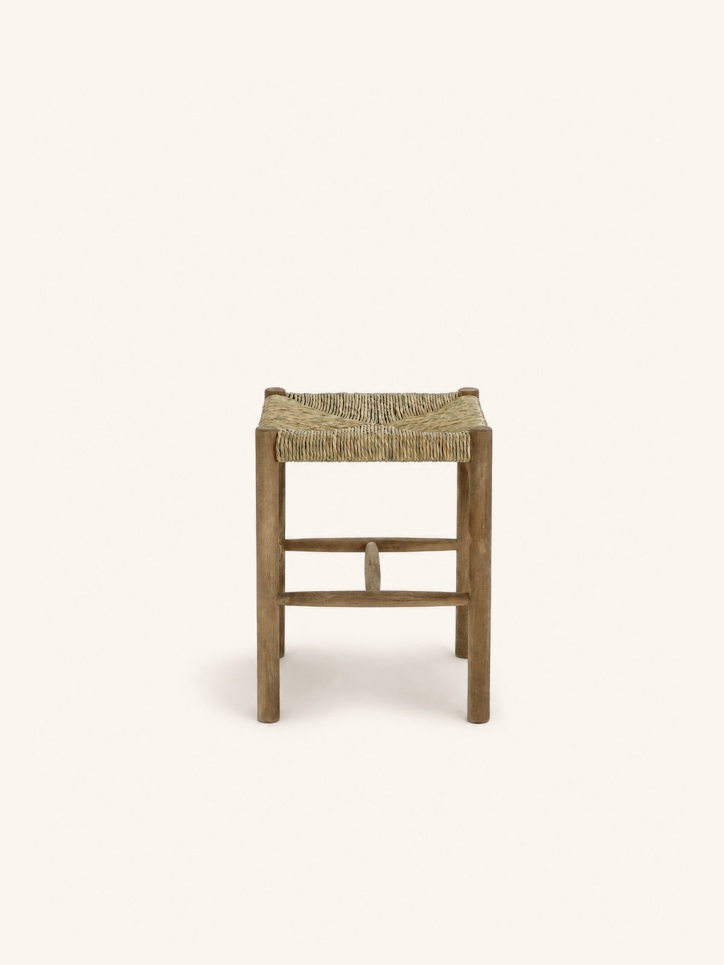 MESIMERI - Hocker - Eiche - L 45 x W 45 x H 45 cm - Natur