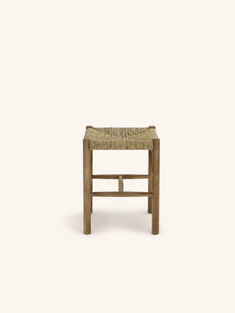MESIMERI - kruk - eik - L 45 x W 45 x H 45 cm - naturel