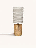 MAESTRO - tafellamp - rotan - DIA 20 x H 54,5 cm - naturel