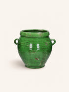 MOSKU - vase - terre cuite - DIA 34 x H 34,5 cm - vert