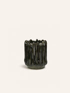 TERRA - lanterna - gres - DIA 20 x H 23 cm - verde