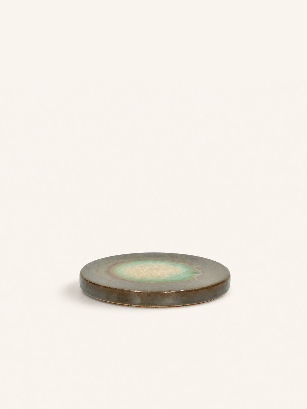 SHISO - trivet - stoneware - DIA 11 x H 1,5 cm - taupe