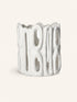 CADIZ - lantern - stoneware - DIA 25 x H 27 cm - white