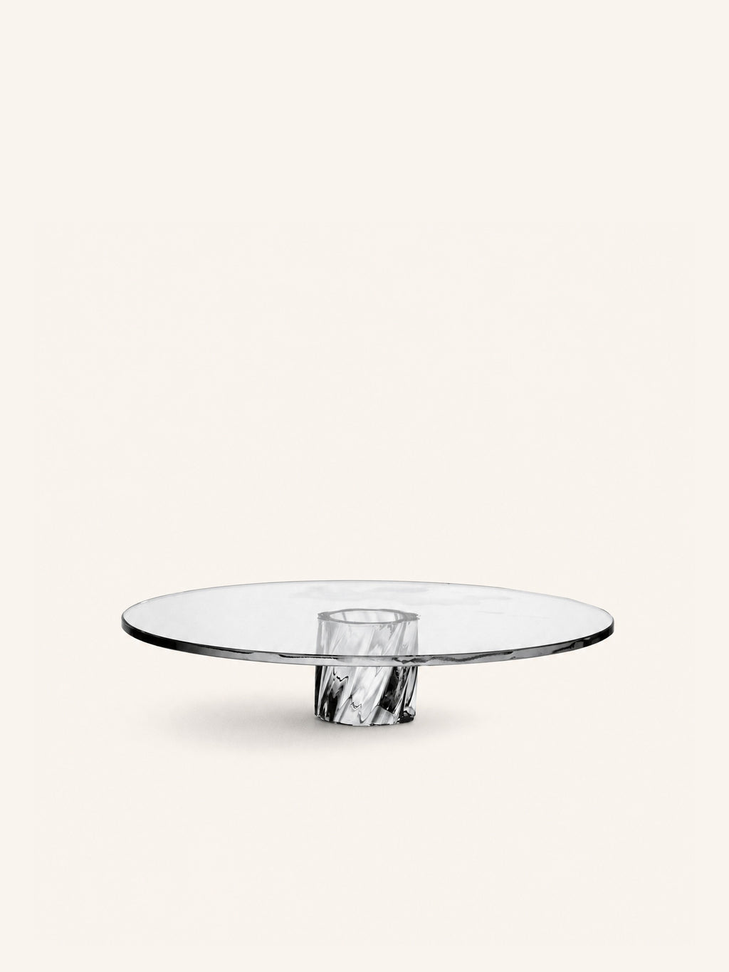 LOTO - schotel - borosilicaatglas - DIA 24 x H 5 cm - transparant