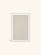 LA MARÉE BASSE - decoración de pared - madera - L 80 x W 3,5 x H 120 cm - beige