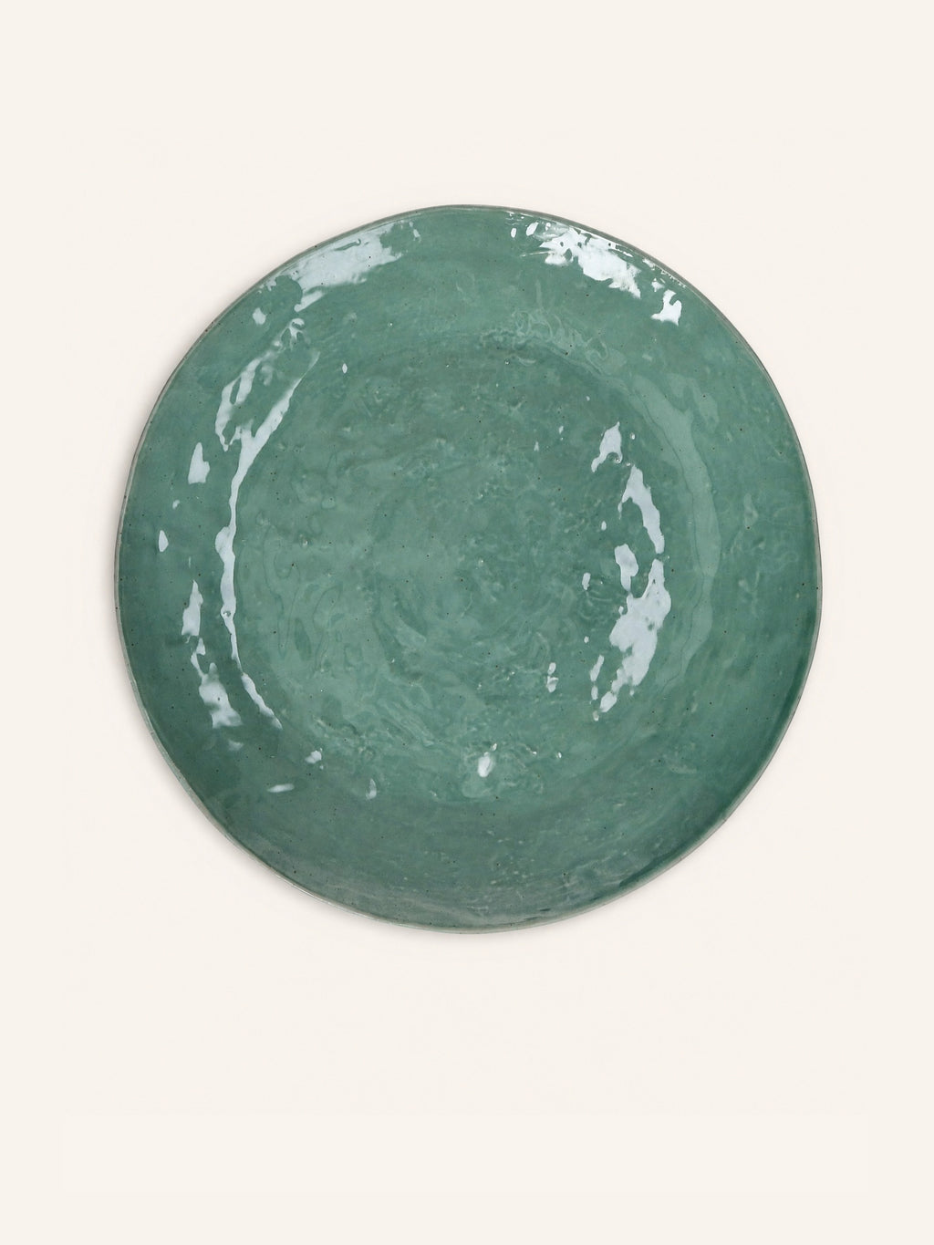 MARMORIS - Essteller - Porzellan - DIA 27 x H 3,2 cm - Celadon