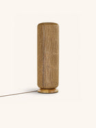 CORDERA - floor lamp - woven paper - DIA 30 x H 89 cm - natural