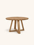 PLATO - mesa - roble - DIA 150 x H 76 cm - natural