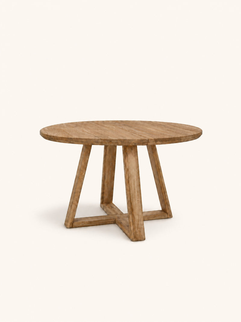 PLATO - table - oak - DIA 150 x H 76 cm - natural