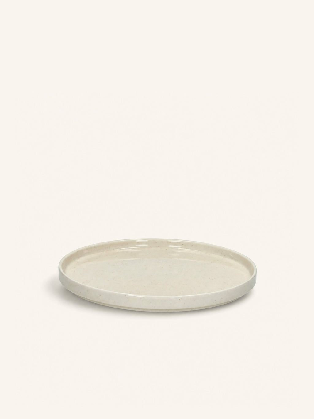 RASA - assiette à dessert - porcelaine - DIA 22,5 x H 2 cm - blanc cassé