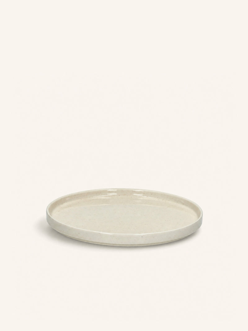 RASA - dessertbord - porselein - DIA 22,5 x H 2 cm - gebroken wit