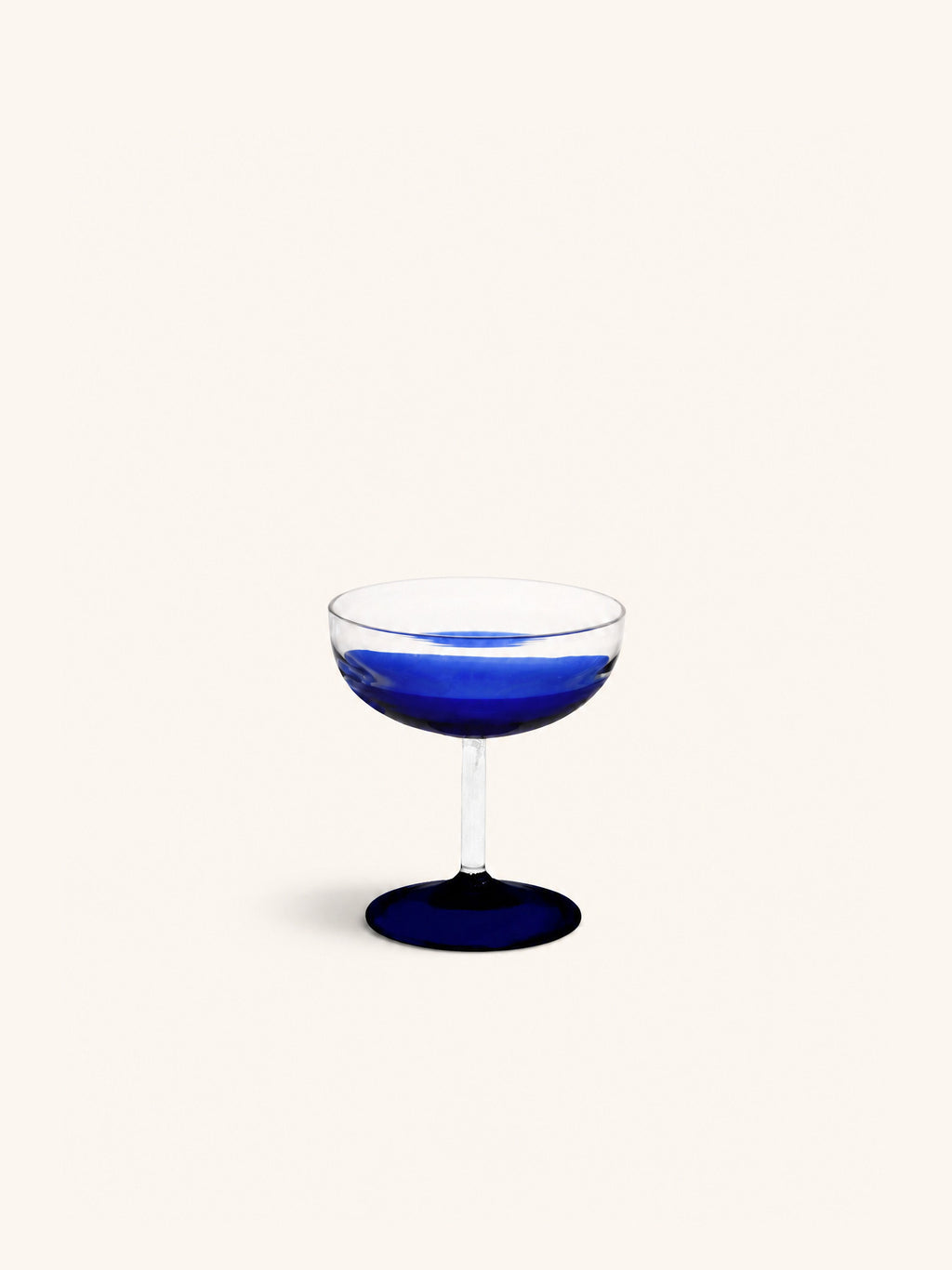 TARIFA - Coupéglas - 18 CL - Borosilikatglas - DIA 10 x H 10 cm - blau
