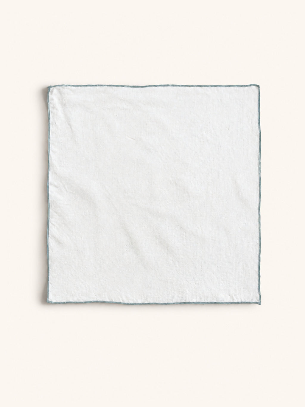 CARTE BLANCHE - servet - linnen - L 45 x W 45 cm - grijsblauw