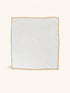 CARTE BLANCHE - napkin - linen - L 45 x W 45 cm - yellow