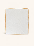 CARTE BLANCHE - napkin - linen - L 45 x W 45 cm - yellow